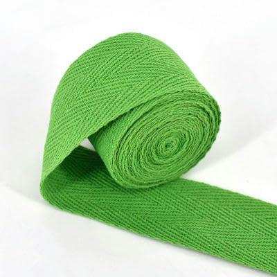 Cinta de espiga 100 % algodón de 30 mm de ancho, 50 yardas para proyectos de ropa de bricolaje