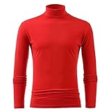 Rollkragenpullover herren,Herren Rollkragenshirt Langarm,Herren Rollkragenpullover Regular Fit...