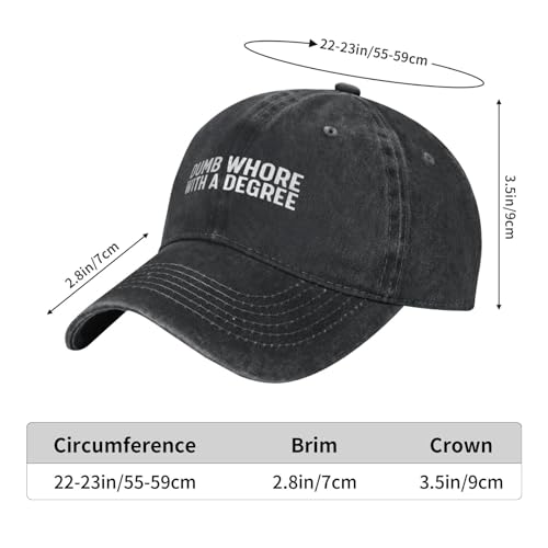 Gorra Dumb Whore with A Degree para mujer miniatura 2