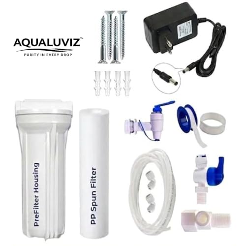 Image of Aqua V5 RO Water Purifier RO + Active Copper + Alkaline Pre Filter + Sediment + Pre Carbon + RO Membrane + Post Carbon, 10L Storage,15 L Capacity, (Dark Magnesium Grey)