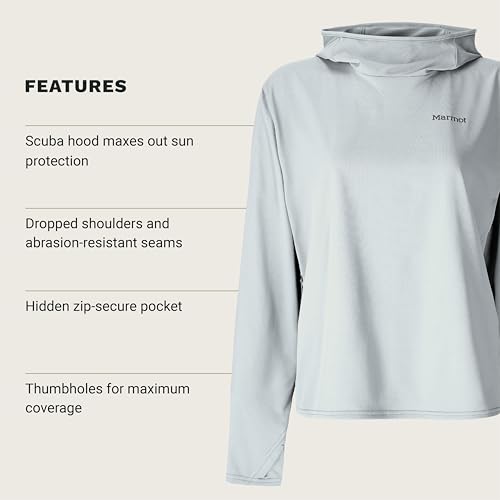 Image of MARMOT Women's Women's Airexchange Upf 50 Hoody