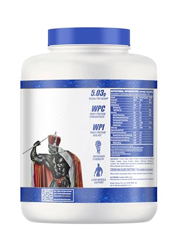 Image of Ronnie Coleman Signature Series King Whey Protein, Chocolate Brownie (67 Servings, 2.27kg / 5lbs) | Premium Whey Protein Powder