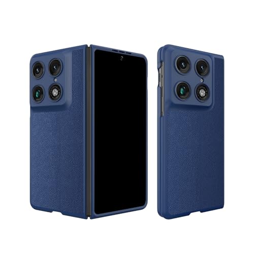 LUNBER-ARMOR�EFor Moto Razr Fold �P�[�X �ϏՌ� �J�o�[ �����K���X�t�B�����t�� �����K���X+�v���X�`�b�N �X�^���h�@�\ For ���g���[�� For ���C�U�[ �t�H�[���h �ی�P�[�X(�u���[)