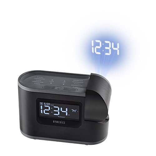 image for Homedics SoundSleep Recharged Alarm Clock & White Noise Sound Machine,