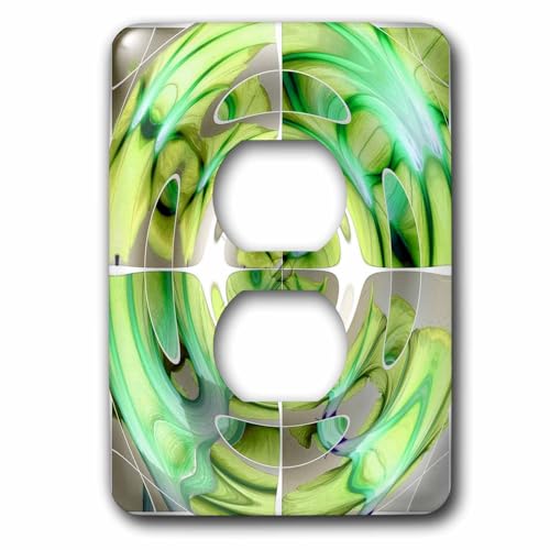 Funda para 2 enchufes de diseño 3dRose lsp_260765_6 para dormitorio 2