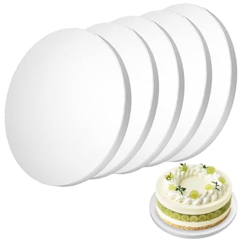 quiodok 10 Inch Round Cake Boards Pack Cover