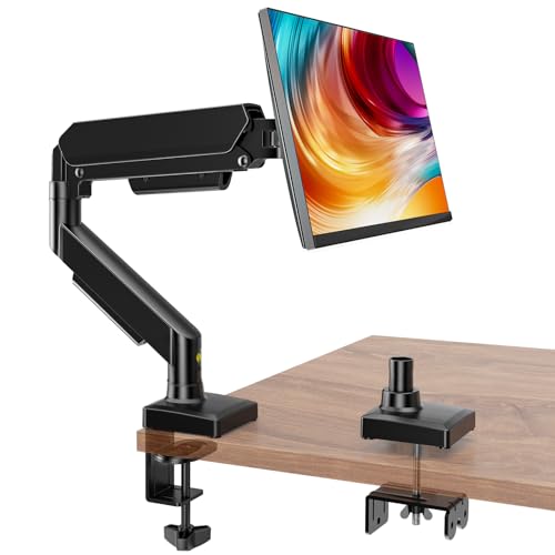 Brazo monitor resorte gas Soporte escritorio regulable pantallas 17-32 pulgadas VESA Hemudu