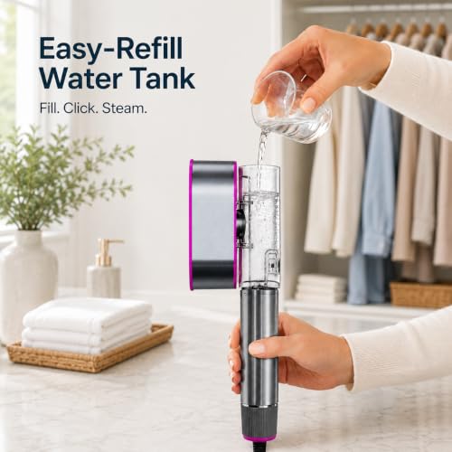 Portable Travel Steamer for Clothes, 1200W, 2-in-1 Iron, 7 Modes - image 8