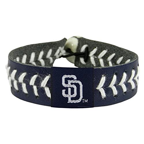 MLB San Diego Padres Team Color Baseball Bracelet