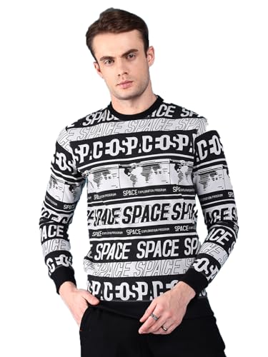 Image of The Indian Garage Co Grey Regular Fit Typography Long Sleeve Pull On Sweatshirt