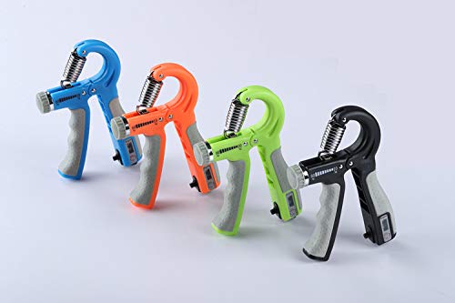 Andoer Fitness Hand Grip Strengthener Exercitador Resistência Ajustável Antiderrapante Pinça Aumenta