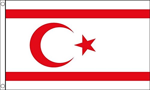 Preisvergleich Produktbild Flag Wholesaler Cyprus North Flagge, Mehrfarbig, Large