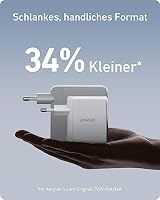 Anker 100W USB C Ladegerät, Anker 736 Charger (Nano II) Schnellladegerät, 3-Port USB C Netzteil für MacBook Pro/Air, Google Pixelbook, ThinkPad, Dell XPS, iPad Pro, Galaxy S26 Ultra, iPhone 17 Pro Max – Ansicht 3