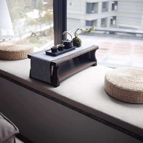 Table basse japonaise pliante bois massif table rectangulaire sans assemblage - 2