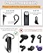VSuRing Ear Hooks Eartips Kit 360° Rotatable Adjustable Soft Silicone Anti-Slip Sports Clamp Universal Bluetooth Headset Clips Earbuds Replacement for Newbee/Plantronics/TOORUN Black
