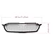 Front Bumper Grille Mesh Grill Fit For Subaru Legacy 2008-2009 Matte Black Glossy Black Carbon Fiber Look