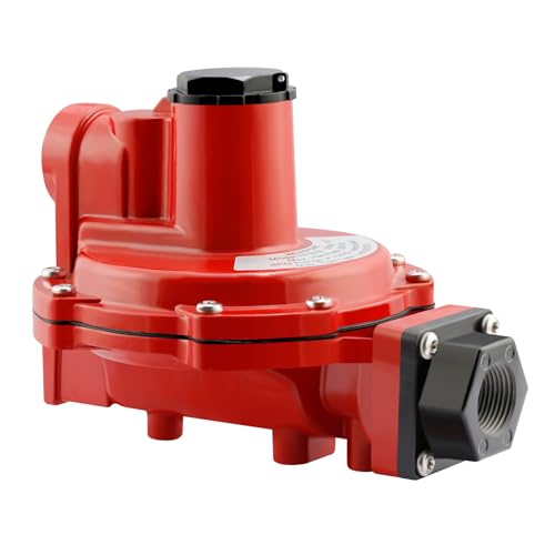 Watflow LP-Gas Equipment with One Stage Propane Regulator, 8-12 psig Spring, 3/4