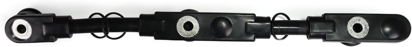 High Soar Overmolded Battery Harness 14 Inch Black Negative Battery Cable Harness Assembly for Semi Truck, 3 Batteries