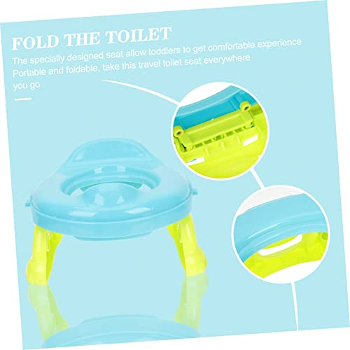 SAFIGLE Banheiro Dobrável Assento De Vaso Sanitário De Acampamento Para Bebê Bebê Banheiro De Treina