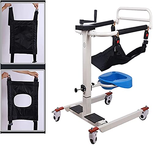 Ascenseur pour fauteuil roulant pour la maison, chaise de transfert pour personnes handicapées avec toilettes et coussin, chaise de douche pour fauteuil roulant, chaise de chevet pour personnes âgée