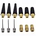 Kenkio 12 Pieces Ball Pump Needle Set Needle Nozzle Adapter Needle Inflator Kit