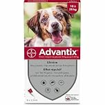 Pipette antiparassitarie ADVANTIX 6 - Per cani di media taglia da 10 a 25 kg