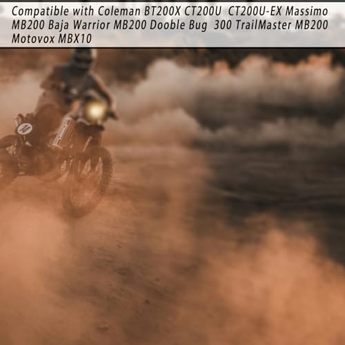Image of 50 inch Throttle Cable for 212cc 6.5hp Coleman CT200U CT200U-EX BT200X Baja Warrior Doodlebug DB30 MB165 MB200 MOTOVOX MBX10 MBX11 MBX12 RT200 Mini Bike 50cc 110cc 125cc Dirt Bike Moto Black
