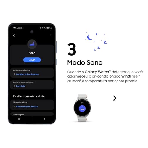 Samsung Combo Ar Condicionado 18000 BTUs 220V e Watch7 BT 40mm
