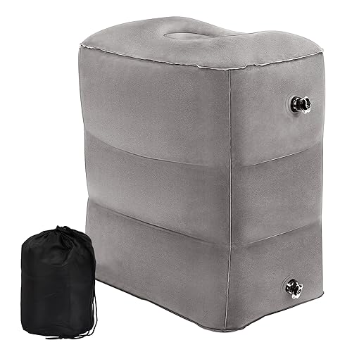 Daelesr Portable Inflatable Foot Rest – Compact and Adjustable