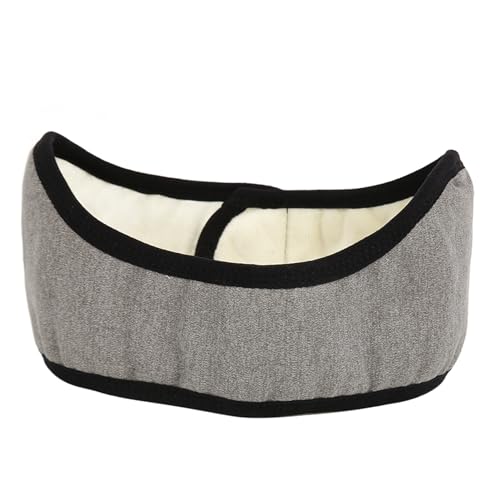 Depisuta Unisex Grey Soundproof Earmuffs Headbands, Noise Reduction Soundproof Sleep Earmuff Adjustable Ear Warmers Muffs Headband Sleeping Ear Wrap Ear For Men Women (Grey)