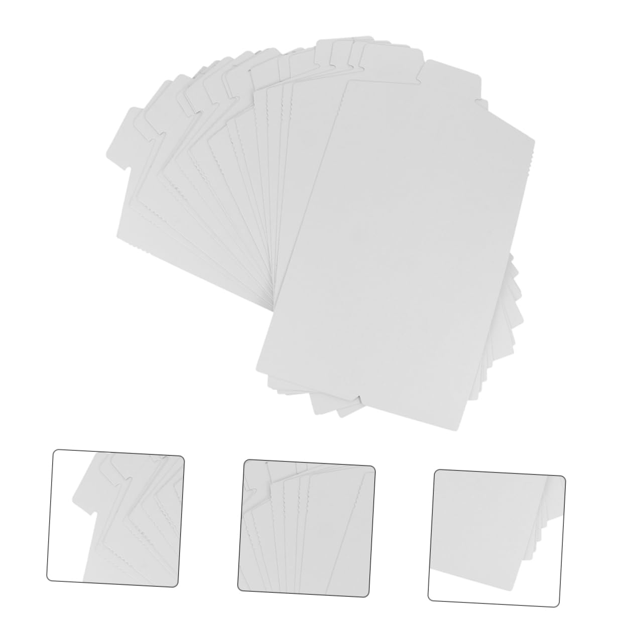 25 Stück Weißes Papierfaltbrett für T-shirts und Hemden aus Pappkarton Leichtes Faltbares Faltbrett als Kleiderorganizer gegen Falten für Zuhause und Reisen