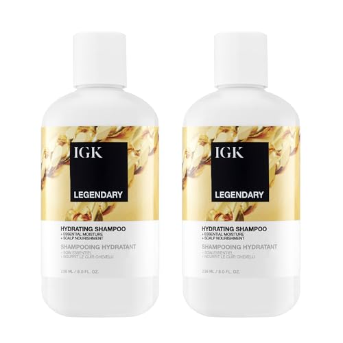 IGK Legendary Shampoo 2-Pack – Strengthening Shampoo for Damaged, Weak, or Chemically Treated Hair image 2