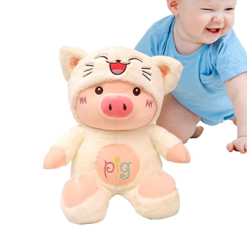 FmtwPhn Cerdos Rellenos,Peluches De Cerdos,Muñeco de Peluche de Animales pequeños - Peluche de Cerdo de Dormitorio para niños, cómoda muñeca de Juguete de Felpa de Cerdo
