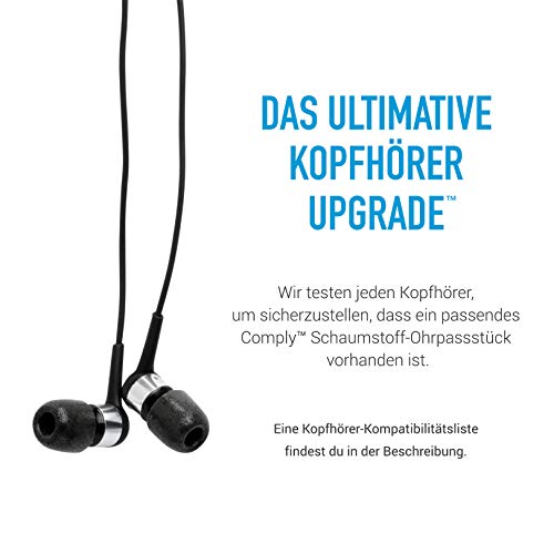 Image of Comply Isolation T-400 Foam Earphone Tips (Black)