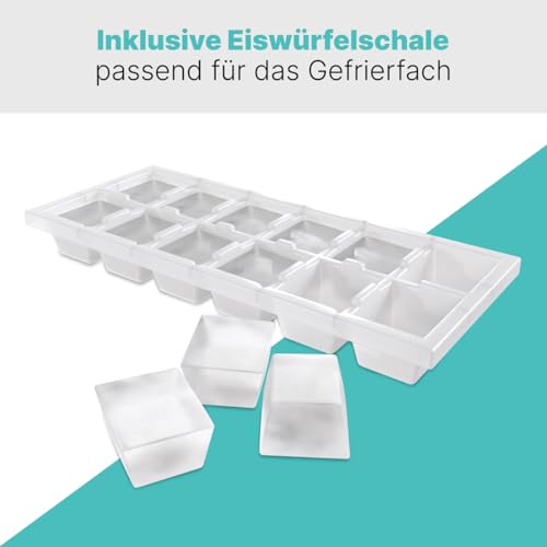 Foto von Bomann® Kühlschrank mit Gefrierfach | Kühl Gefrierkombination 206L | 4 Sterne-Kennzeichnung | Kühlgefrierkombi mit wechselbarem Türanschlag | Stufenlose Temperaturregelung | Kühlschrank DT 7318.1