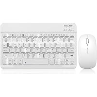 Guiheng Rechargeable Bluetooth Keyboard & Mouse Combo (White)