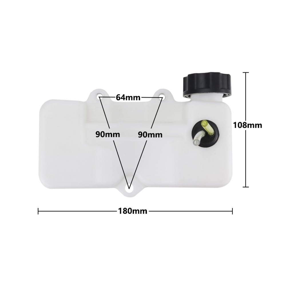 1 pezzo di carburante for decespugliatore adatto for 32 parti di tosaerba
