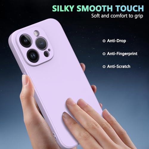 Image of for iPhone 14 Pro Max Case Purple, Scratch Resistant with Soft Touch, Slim Thin Phone Cover for iPhone 14 Pro Max 6.7 inch