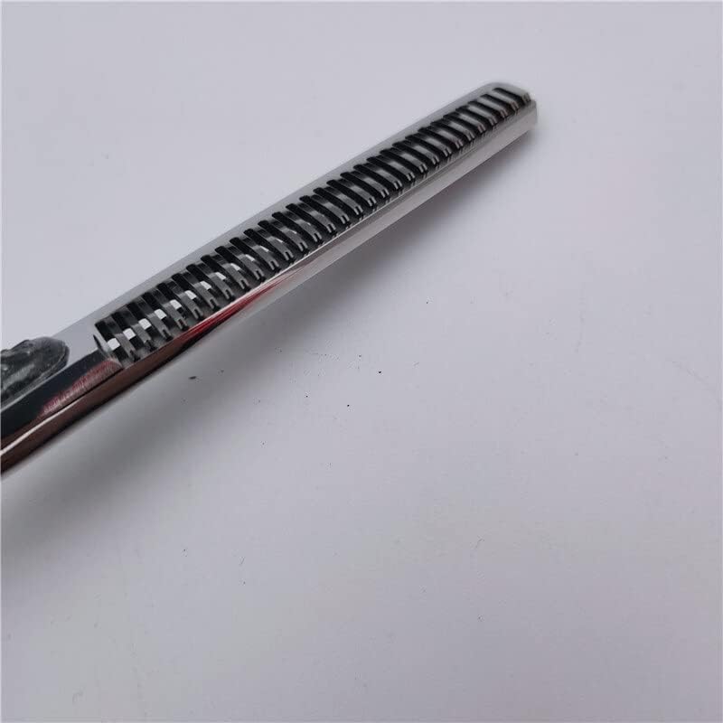 Hair Cutting Scissors, 6 inch Professional 440c Upscal Scissor Barber Haircut thinning Shears Hairdresser Set