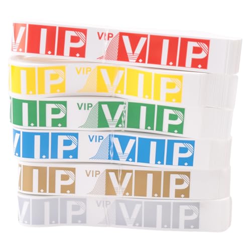 Bracelets en papier VIP fluo pour contrôler les accès de soirée et concert étanches