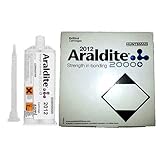 Huntsman Araldite 2012 Fast Setting All-Purpose Epoxy (50ml/1.7oz) 6-Pack: Cartridges + Tips
