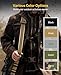 CVLIFE Two Points Sling with Length Adjustable Sling with Metal Hook for Outdoors Khaki