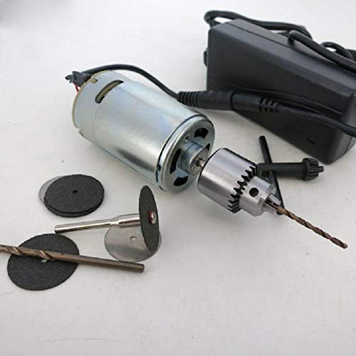 Taladro de motor DC modelo micro 12V miniatura 3