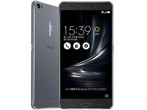 スマートフォン本体 ZenFone 3 Ultra ZU680KL Amazon | ZU680KL-GY32S4(グレ-) ZenFone 3 Ultra SIMフリ- LTE