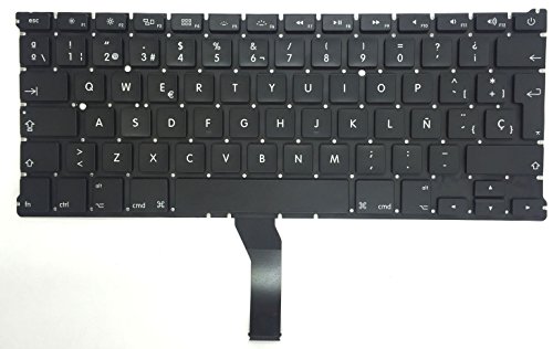 Ittecc �X�y�C���� ESPANOL SP Teclado �L�[�{�[�h �o�b�N���C�g�t�������p�L�[�{�[�h�BAir 13�C���` A1369 2011 A1466 2012 2013 2014 MD508LL/A MC965LL/A MD231LL/A M