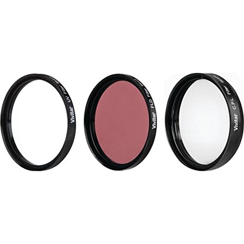 Vivitar Viv-Fk3-95 Filter Kit 95Mm Uv/Cpl/Fld, 3 Piece (Black) #TOP8
