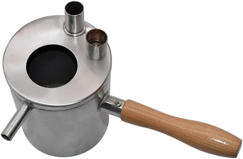 Beeswax Pouring Pot Stainless Steel Beeswax Melting Pot Wax Melter Pot Candle Tool Wax Boiling Pot Beekeeping Tool