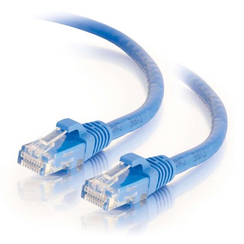 C2G 03978 Cat6 Cable - Snagless Unshielded Ethernet Network Patch Cable, Blue (12 Feet, 3.65 Meters) #TOP4