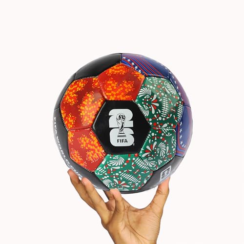 Image of Hamleys FIFA World Cup 2026 Official Licensed Merchandise | Size 5 Football | Black Graphic