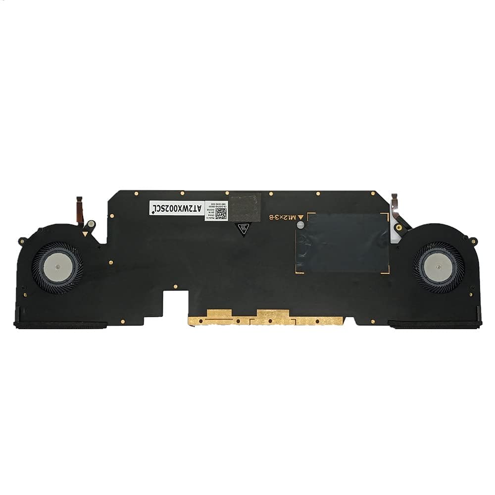 Sostituzione Nuova CPU+GPU Ventola di raffreddamento per Dell XPS 13 7390 9310 2-in-1 Dual Cooling Fan Plus Heatsink 0VDFK8 EG50030S1-C180-S9A 5K2004KBT7 EG50030S1-C170-S9A DC5V